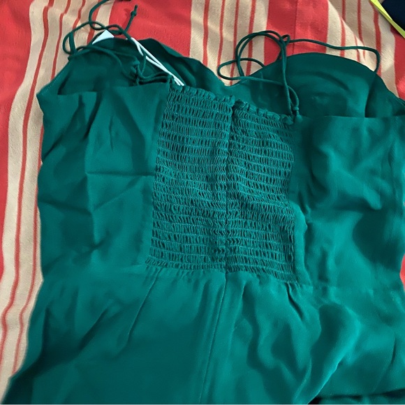 NWT Reformation Juliette Dress in Emerald (SIZE 8) - Picture 9 of 11